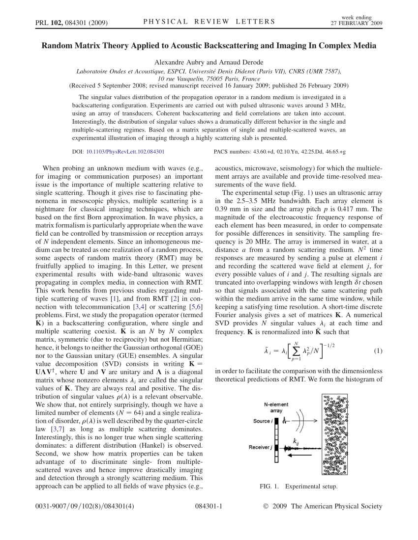 matrix theory pdf